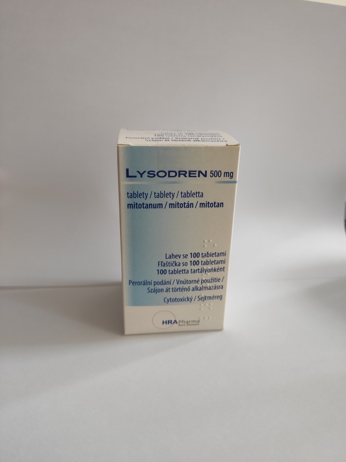 препарат Лизодрен / Lysodren / Митотан 500 мг 100 таб